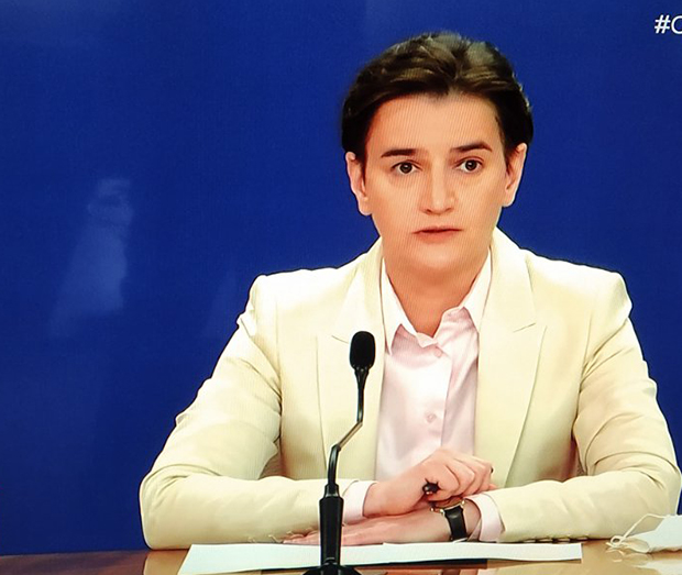 Брнабић: Покрећемо кампању  “Донирај плазму, спаси некоме живот”, имамо 534 излечених од короне, назире се светло на крају тунела